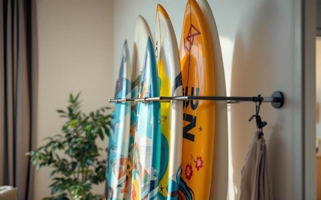Smart Surfboard Storage Solutions in Ridgewaters Apartments