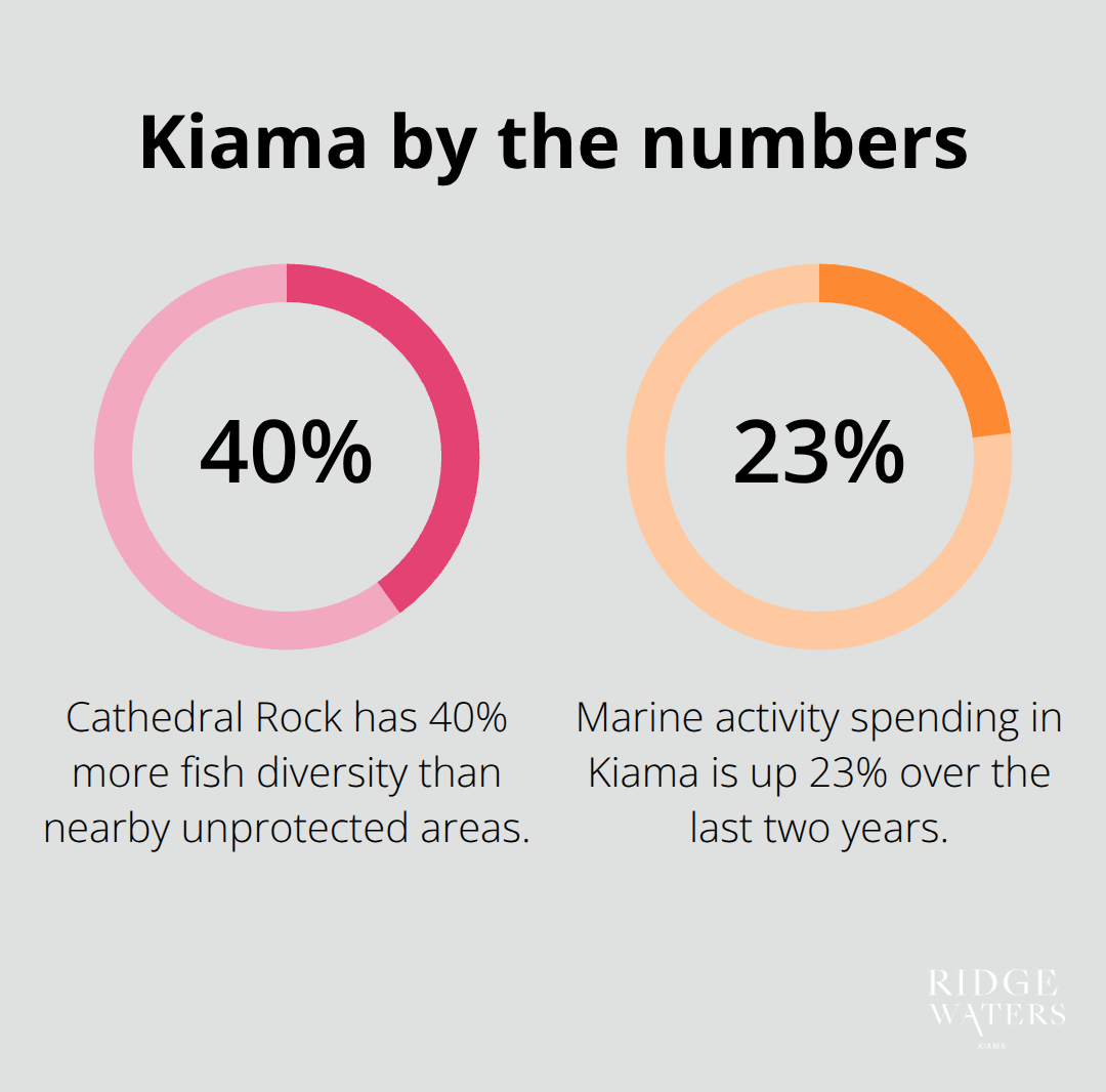 Two key statistics on Kiama’s marine diversity and visitor spending - Kiama diving sites